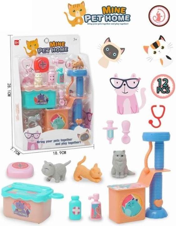 Actual product image Maksik Set mit einem Hund und einer Katze