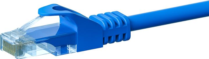 Produktbild Dsit CAT5e Netzwerkkabel, U/UTP, 5 meter, Blau, 100% Kupfer (U/UTP, CAT5e, 5 m)
