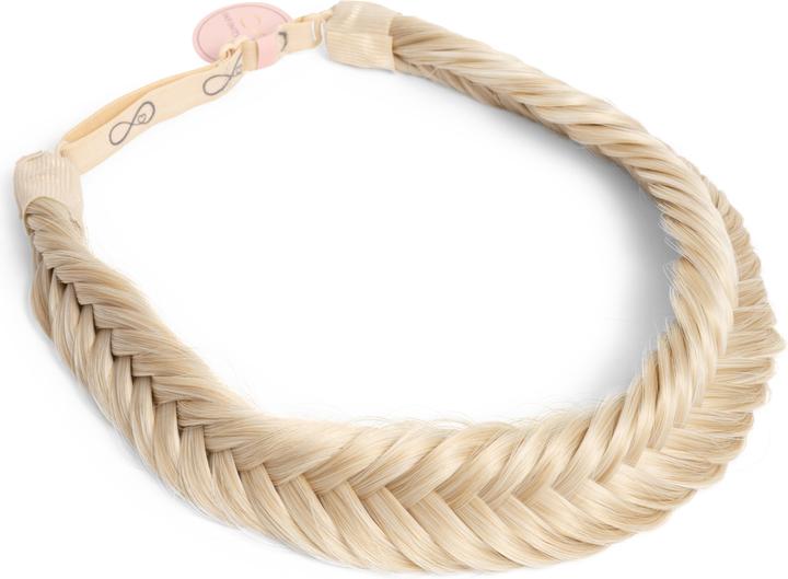 Actual product image Infinity Braids Fishtail Braid Jolie Shimmer Ale