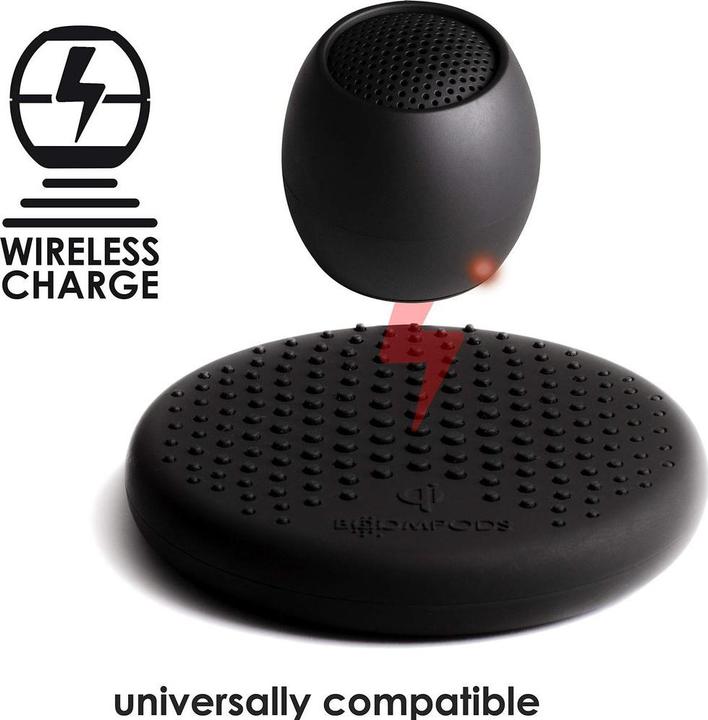 Actual product image Boompods Zero Bluetooth® Speaker Handsfree, Shockproof, Waterproof Black (5 h)