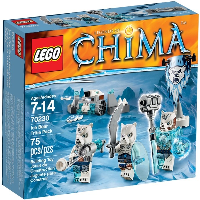 Produktbild LEGO Chima Eisbärstamm-Set (70230)