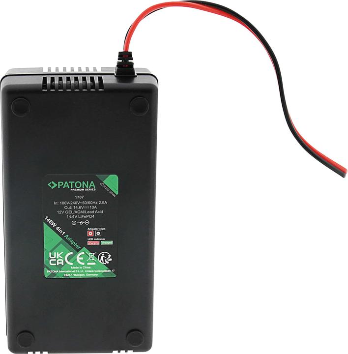 Actual product image Patona Premium 4in1 LiFePO4 Charger
