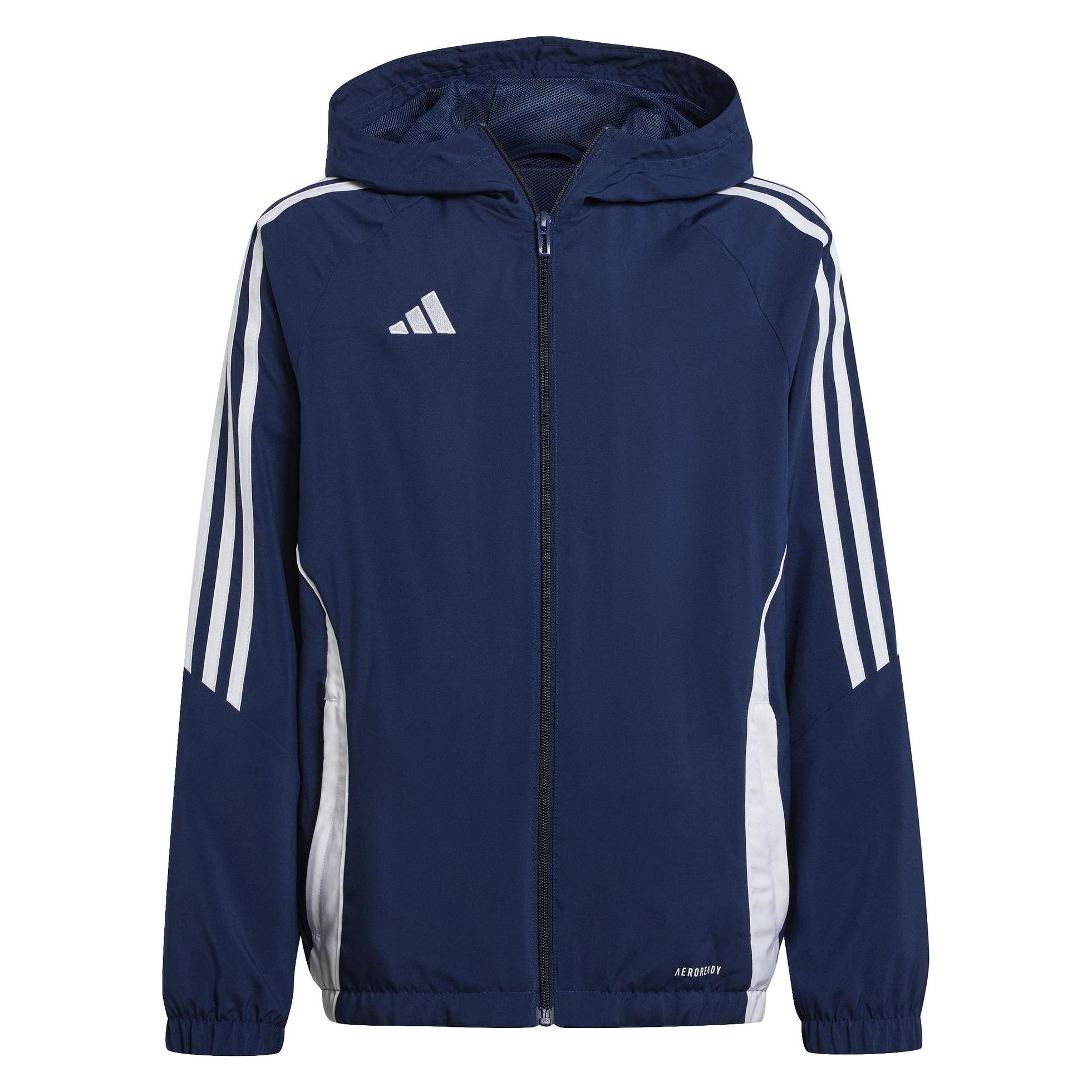 Adidas, Jongens, Outdoor Jassen, TIRO24 Wb Y (164), Blauw, 164
