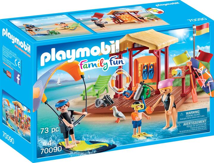 Immagine prodotto Playmobil Scuola di sport acquatici (70090)