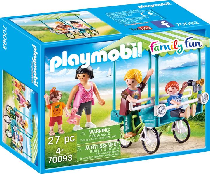 Image du produit Playmobil Vélo de famille (70093)