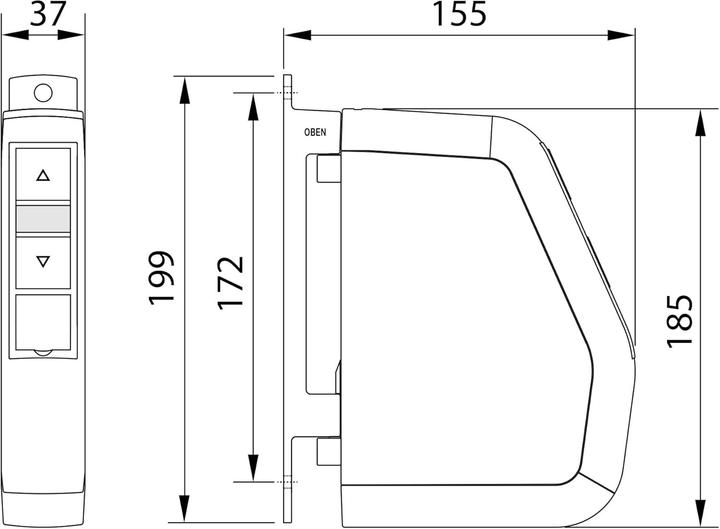 Immagine prodotto Rademacher Avvolgitore per cinture Homepilot RolloTron premium - montaggio in superficie