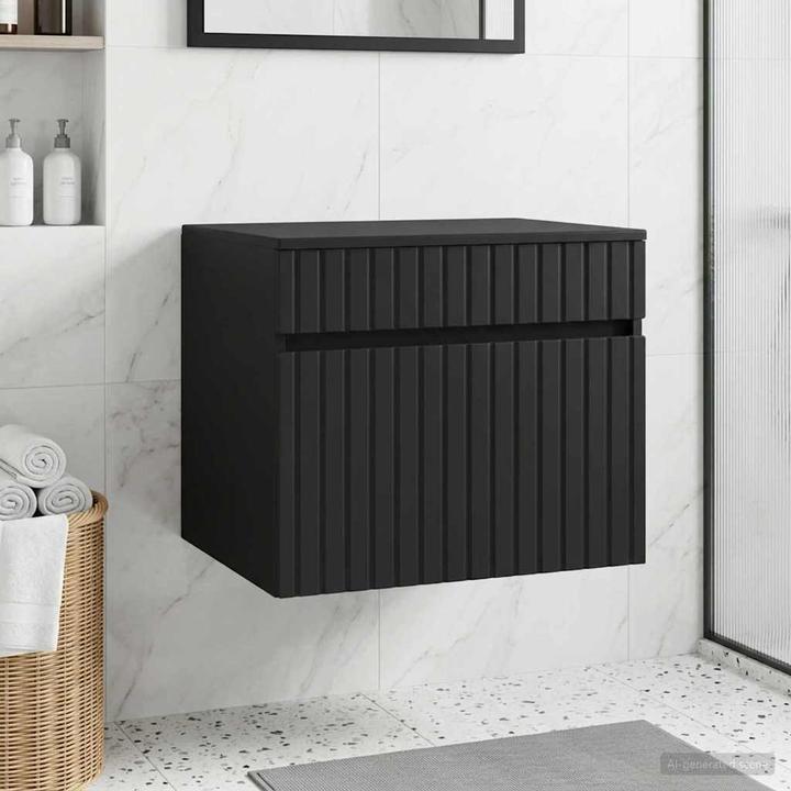 Produktbild vidaXL Badezimmerschrank (44.50 x 59 x 50 cm)