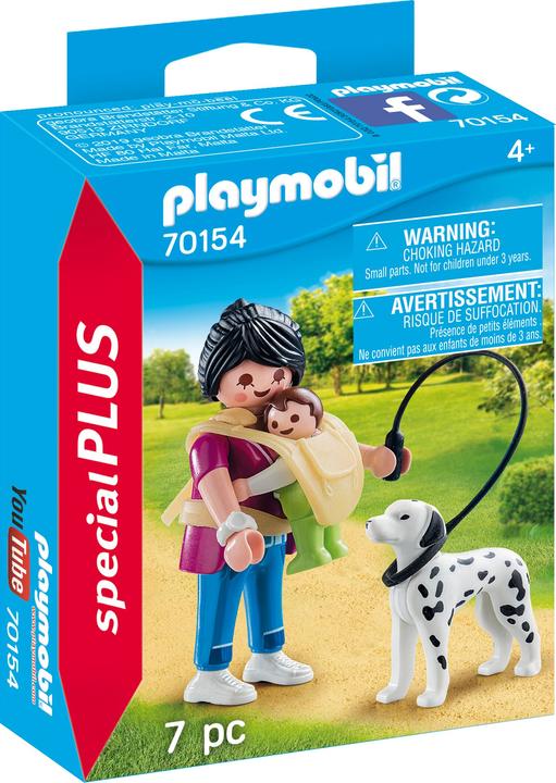 Playmobil Mama mit Baby und Hund (70154, Playmobil Special Plus)