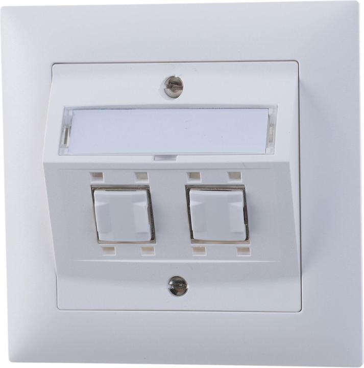 Produktbild Feller EDIZIOdue UP-Netzwerkdose 2x RJ45 (Netzwerk Zubehör)
