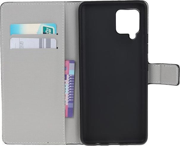 Image du produit MU Style Couverture de livre en cuir Série d'images (Samsung Galaxy A12)