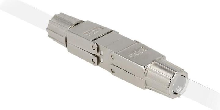 Produktbild Delock Verbinder für Netzwerkkabel Cat.6A STP werkzeugfrei (STP, CAT6a, 0.07 m)