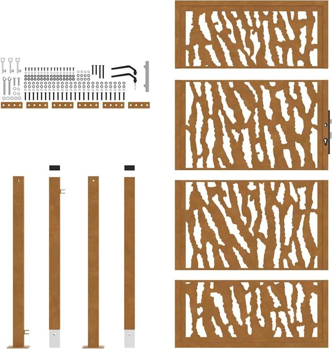 Image du produit vidaXL Gartentor