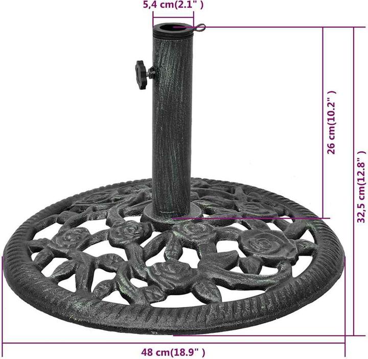 Image du produit vidaXL Sonnenschirmständer