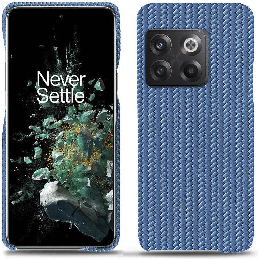 Noreve Lederschutzhülle (OnePlus 10T), Smartphone Hülle, Blau