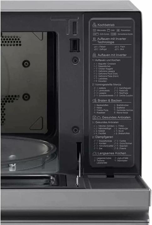 Actual product image LG MJ3965ACS microwave oven Flat surface Microwave with grill 39 L 1350 W Stainless steel