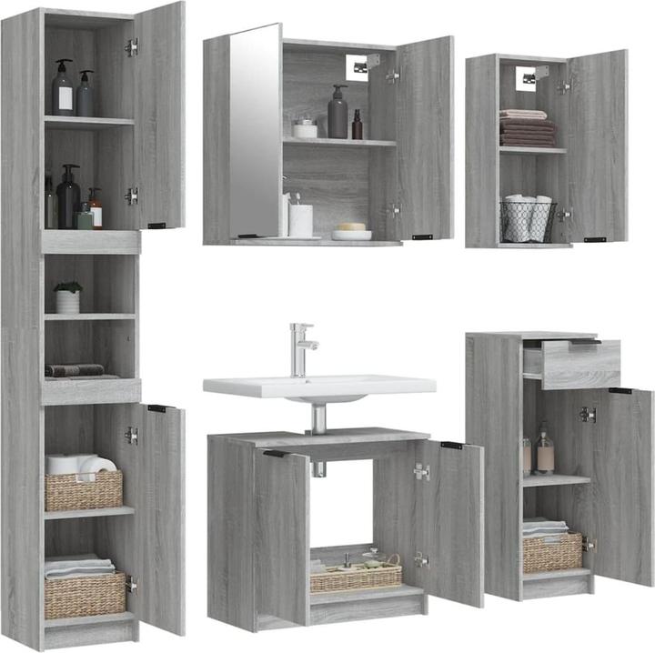 Produktbild vidaXL Badezimmerschrank