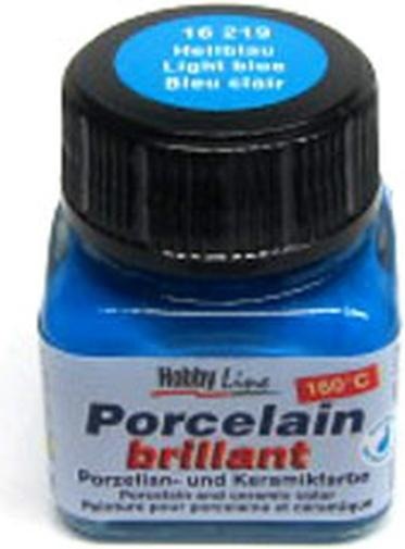 Immagine prodotto Kreul Vetro e Porcellana Classico, vernice per porcellana e vetro (Blu chiaro, 20 ml)