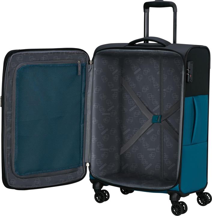 Actual product image American Tourister Suitcase & Trolley Daring Dash Spinner M EXP (67 l)
