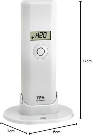 Actual product image TFA WeatherHub H2O Display Transmitter