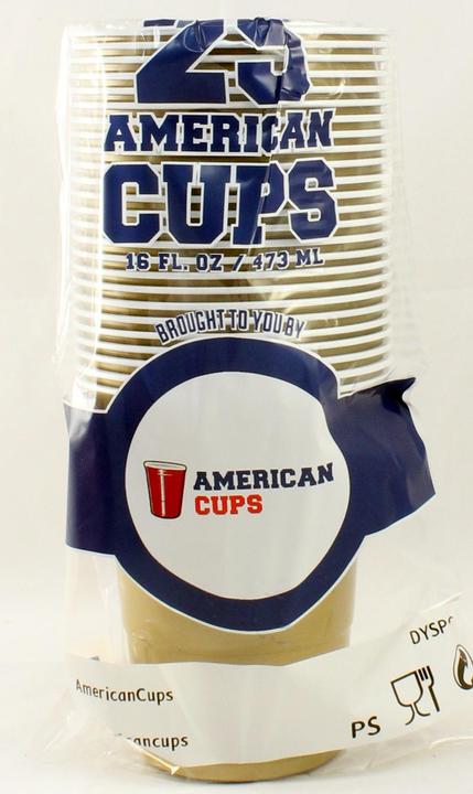 Image du produit Dyspo Gobelet Red Cup doré