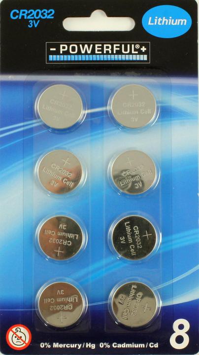 Actual product image Koopman Powerful (8 pcs., CR2032)