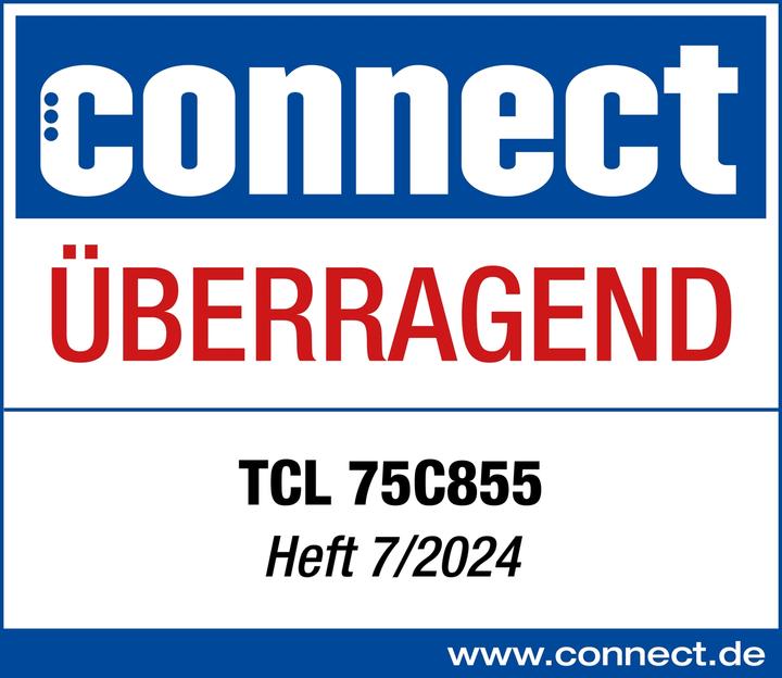 Produktbild TCL 75C855 (75", Mini-LED, 4K, 2024)