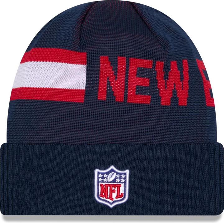 Actual product image New Era NFL Sideline Tech Knit Hat - New England Patriots