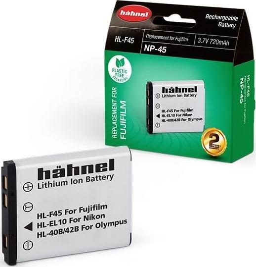 Produktbild Hähnel Ersatzakku HL-F45, für Fuji NP-45 (Kamera Akku)