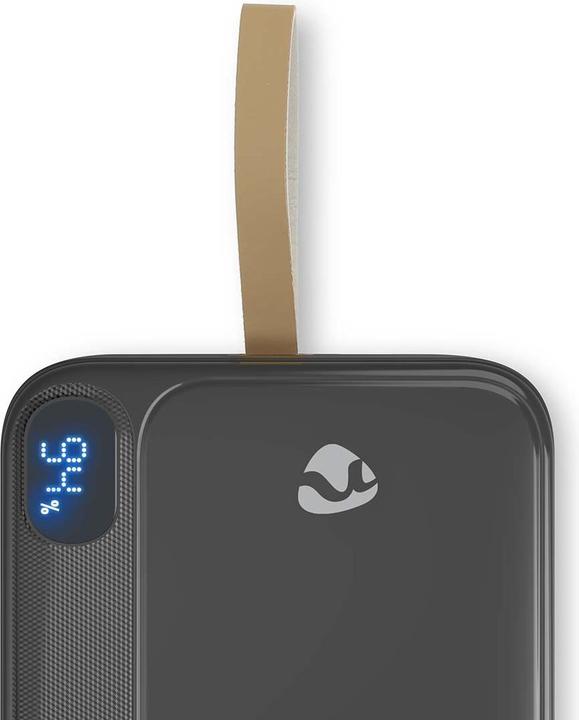 Productafbeelding Nedis powerbank | 30000 mAh | 1.5 / 1.67 / 2.0 / 2.22 / 3.0 A | Anzahl der Ausgänge: 3 | Ausgangsans (30000 mAh, 20 W)