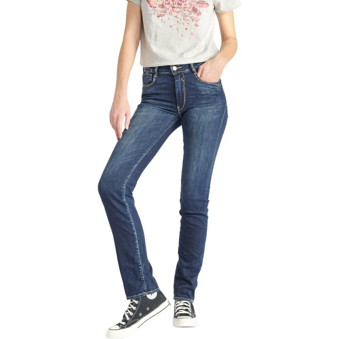 Le Temps Des Cerises, Damen, Jeans, reguläre damenjeans pulp n°1, Blau, (29)