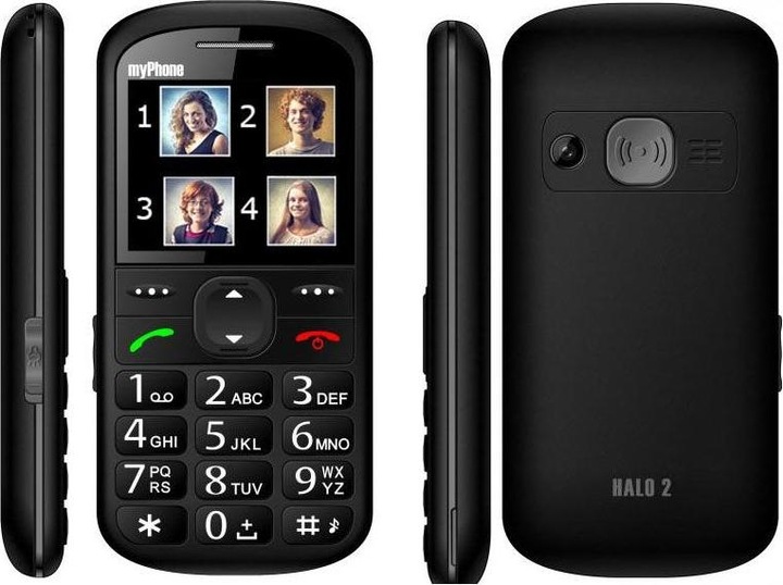 Image du produit Myphone HALO 2 noir (ENG) (2.20", 0.30 Mpx, 2G)