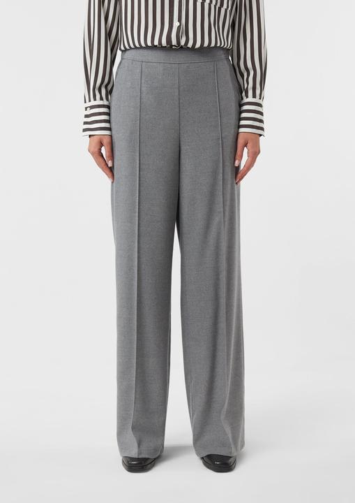 Immagine prodotto Comma Hose Marlenehose aus weichem Flanell mit Elastikbund (36)