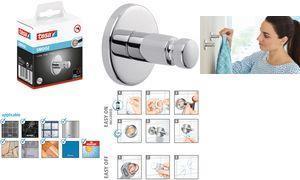 Actual product image tesa SMOOZ towel hook incl. adhesive solution without drilling