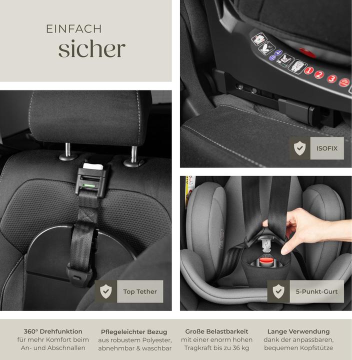 Produktbild tectake Linus i-Size (Kindersitz)
