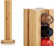 Actual product image Kinvara bamboo swivel capsule holder large capsule