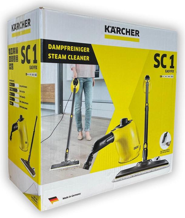 Actual product image Kärcher SC1 EasyFix (3 bar, 1200 W)