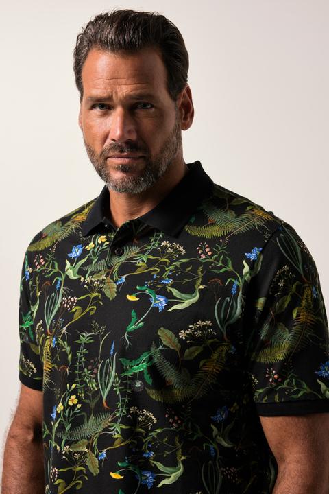 Actual product image JP1880 Poloshirt FLEXNAMIC®, Halbarm, Alloverprint (7XL)