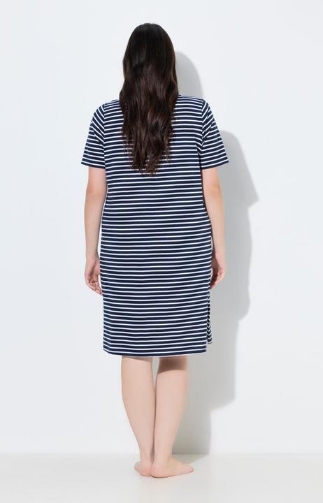 Produktbild Ulla Popken Bigshirt, Ringel, Rundhals, Halbarm (60)