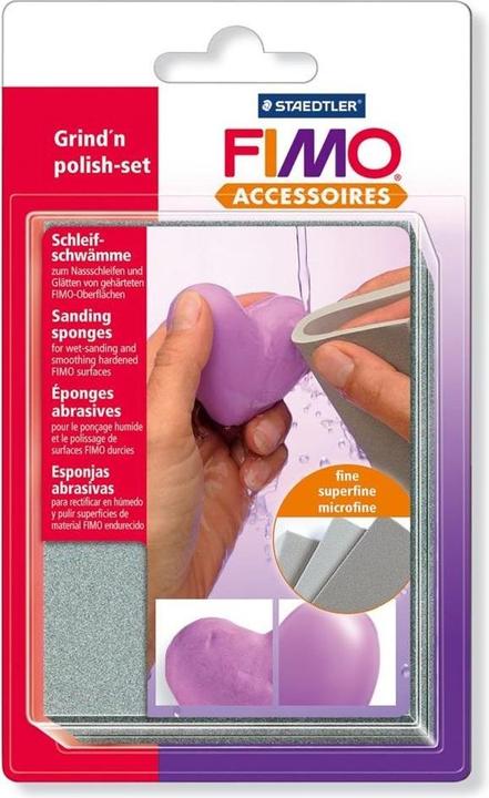 Immagine prodotto Fimo Soft - Set di spugne di levigatura