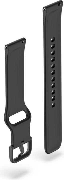 Produktbild Hama Armband zum Wechseln für Smartwatch 5000, Silikon, Schwarz (Silikon)