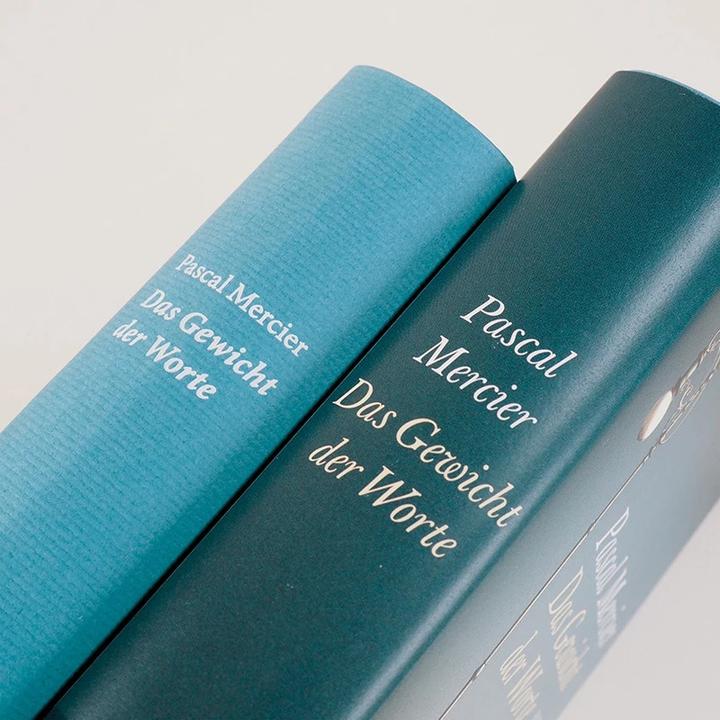 Actual product image Das Gewicht der Worte (German, Pascal Mercier, 2020)