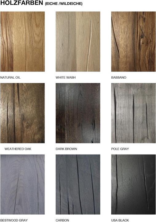 Actual product image zz_ArchivedByPCD_Mutoni wood Solid wood bench Edmonton - Wild oak rustic (280 cm)