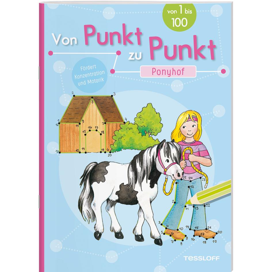 Von Punkt zu Punkt. Ponyhof, Kinderbücher von Corina Beurenmeister