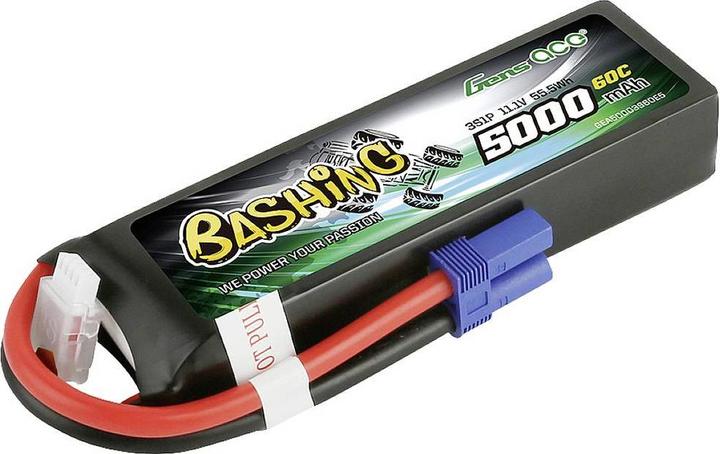 Produktbild Gens Ace LiPo 5000 mAh 11.1 V 60 C (11.10 V, 5000 mAh)