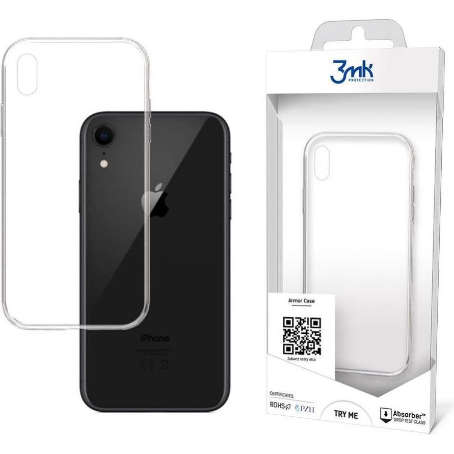 3MK AS Armor Case for iPhone Xr (Apple iPhone XR), Smartphone Hülle, Transparent