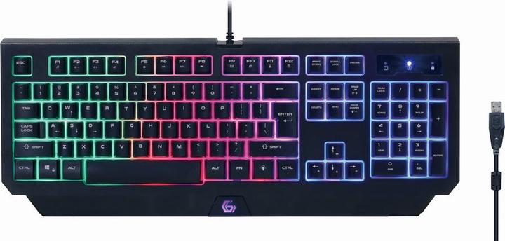 Produktbild Gembird Gaming SetinchPhantominch with 4in1 backlight keyboard mouse pad GGS-UMGL4-01 (US, Kabelgebunden)