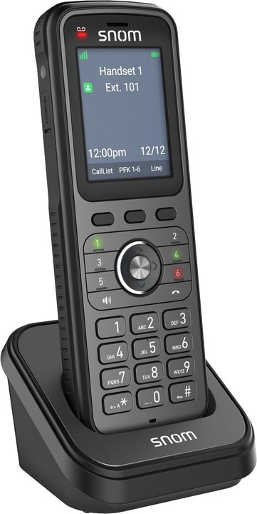 Actual product image Snom M56 IP67 certified DECT handset for M500