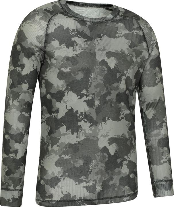 Actual product image Mountain Warehouse Mens Talus Camouflage Thermal Top (M)