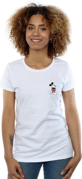 Immagine prodotto Disney Mickey Mouse Kickin Retro Chest Maglietta Donna (S)