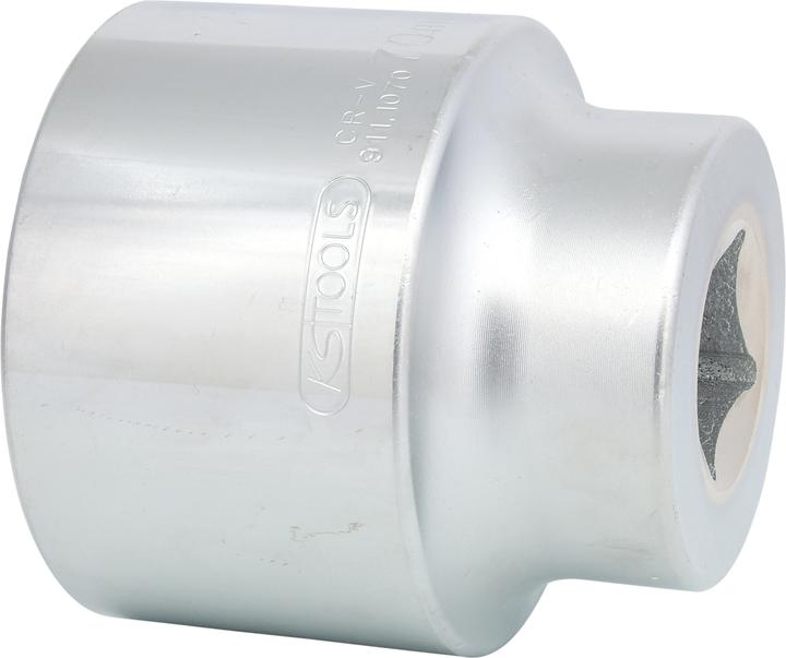 Actual product image KS Tools 1" hexagon socket short (70 mm)